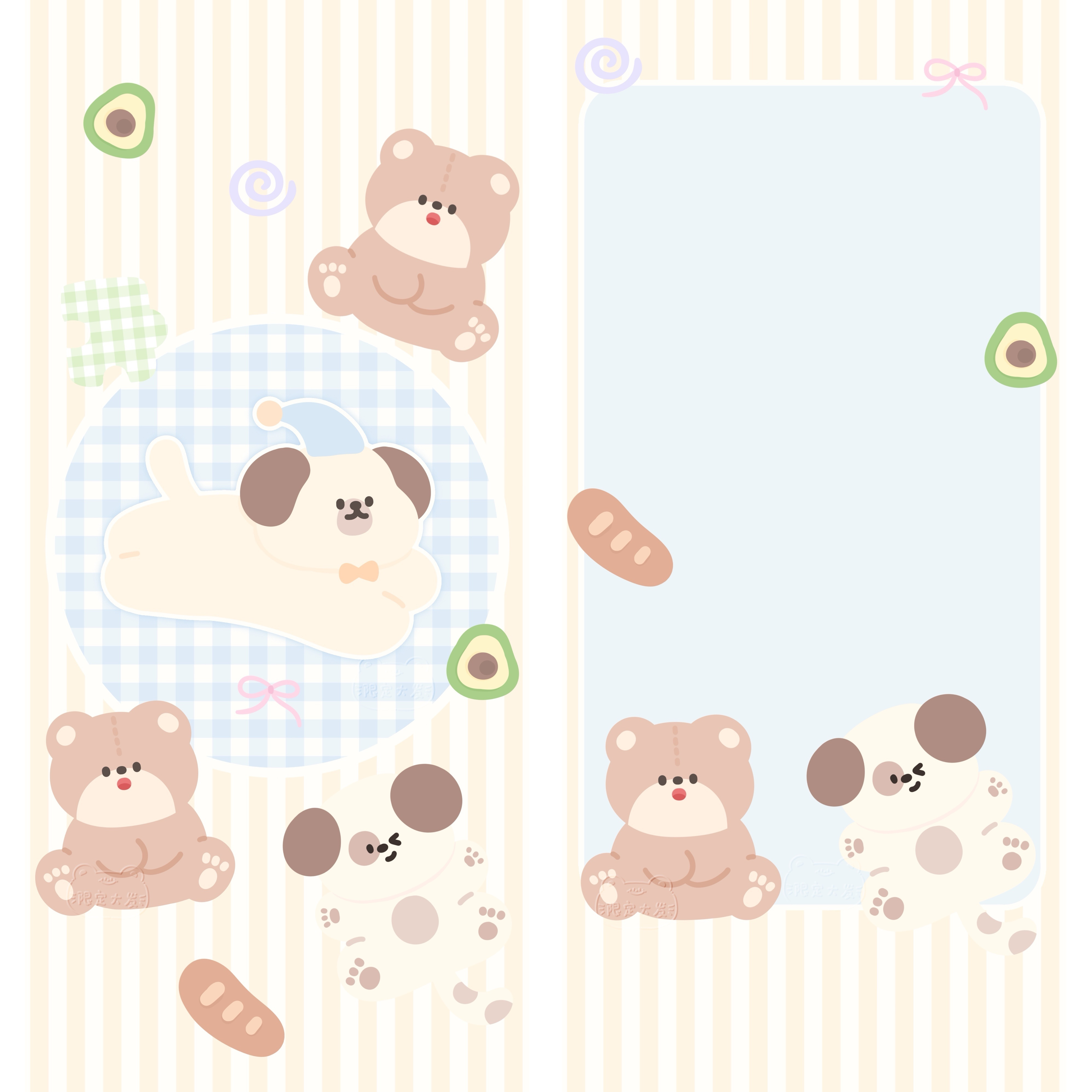 🍄可爱壁纸🍬   cr：🍮#可爱壁纸##手机壁纸##套图# ​​​