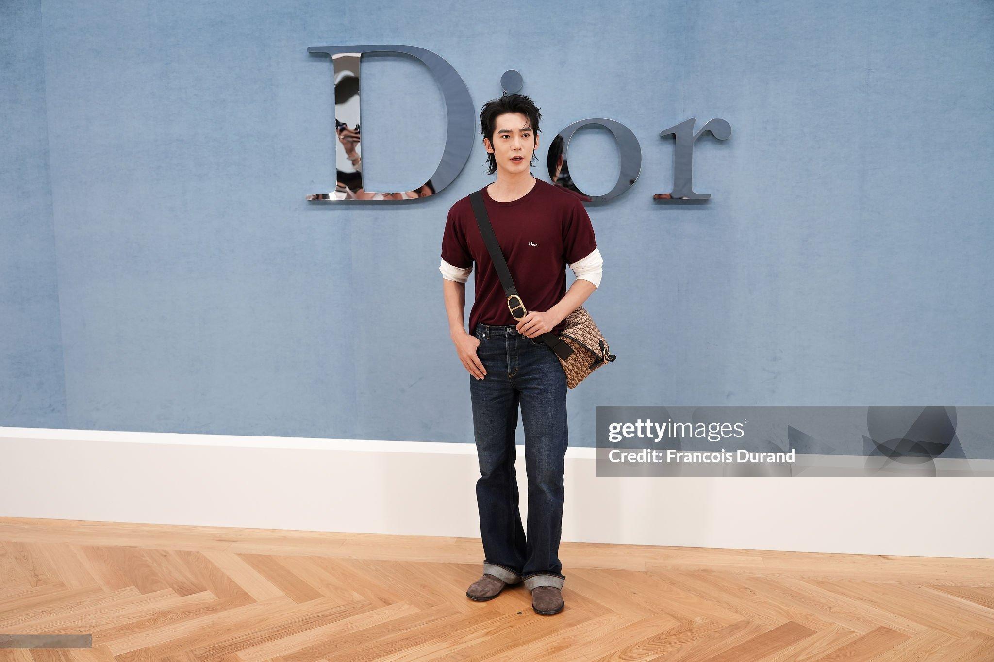 于适 × Dior Spring 2026 Menswear.来自品牌大使的帅气