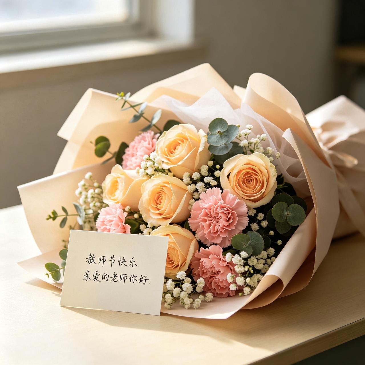《教师节，辅导员向学生“讨”束鲜
花，被校方调查，请大伙评评理》
   安徽一所