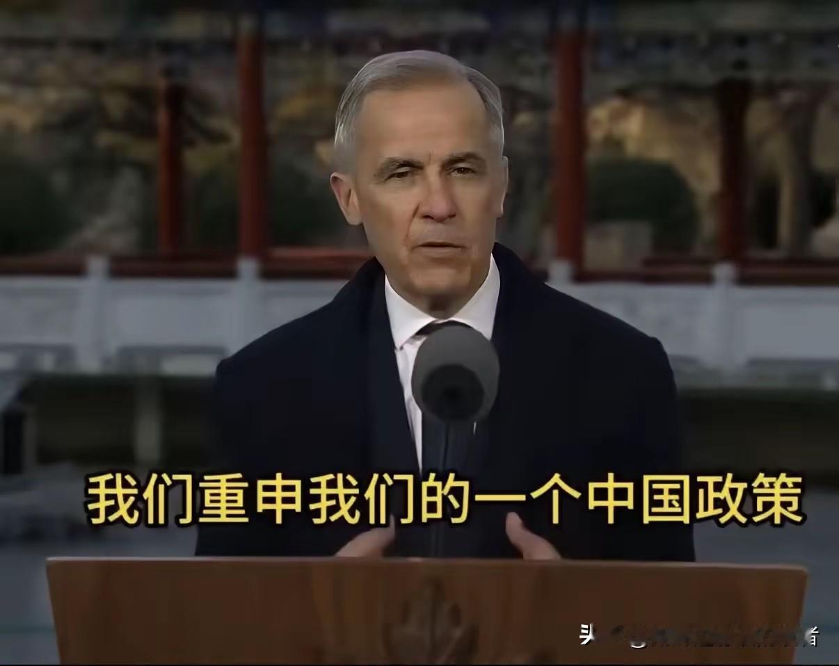 加拿大总理卡尼9月4日说：“我们对台湾的政策遵守1970年制定的一中原则，即世界