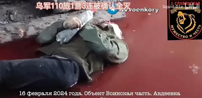 阿瓦迪夫卡是乌军第一个没有经过巷战，就丢掉的要塞城镇。在乌军阵地里是真正的血流成