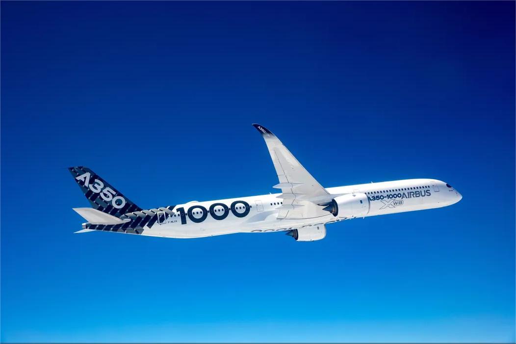 以往民航最长直飞也就19小时，如今空客新款A350-1000ULR落地，能连续不