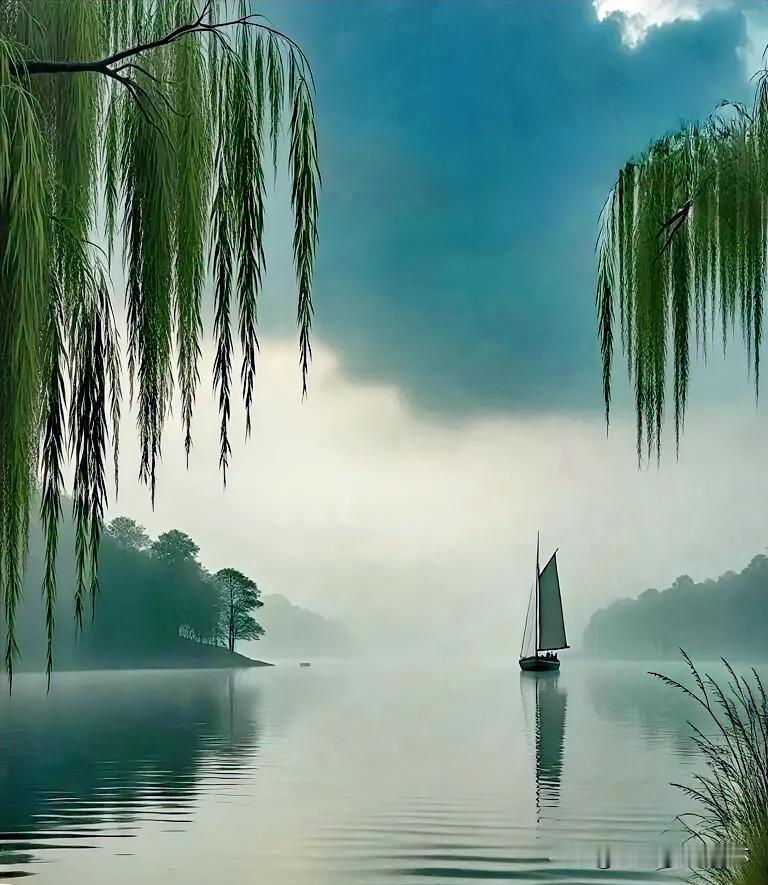 上联：孤帆破雾弦歌远
下联：有请雅士[玫瑰][玫瑰][玫瑰]