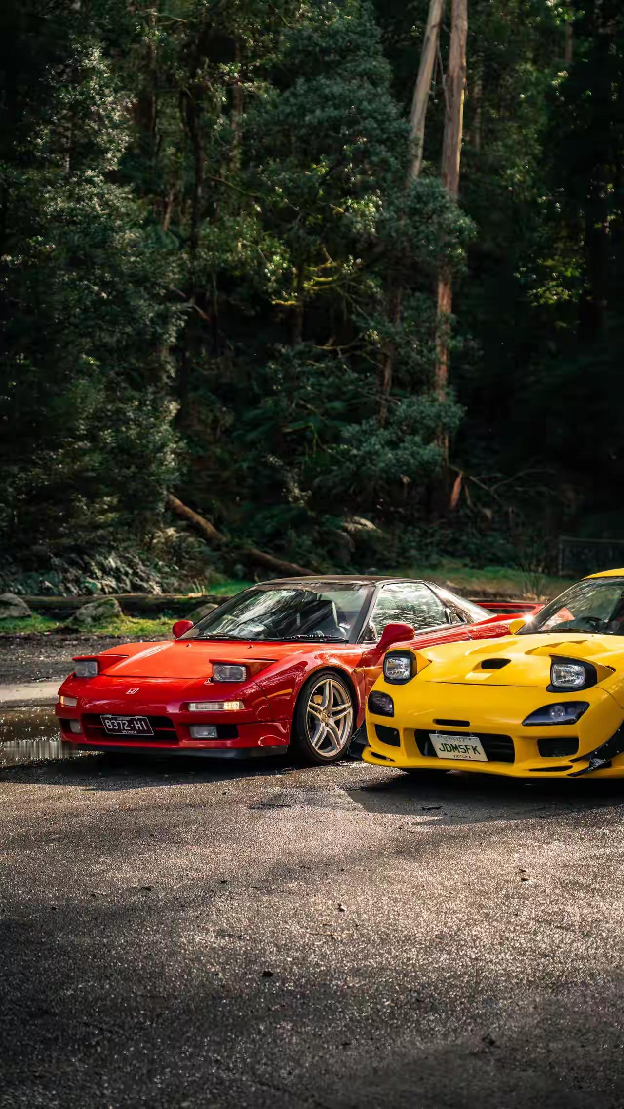 丰田Supra A80，日产天际线GT-R，马自达R-7 FD3S，本田NSX泡