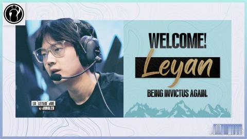 征途再相逢，欢迎Leyan回到iG大家庭iG官宣宣布英雄联盟分部人员变动，打野L