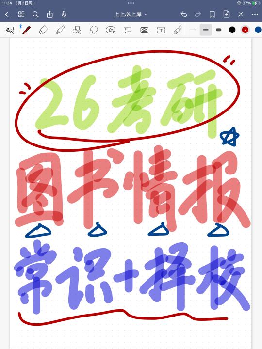 26考研｜图书情报看这一篇就够啦‼️