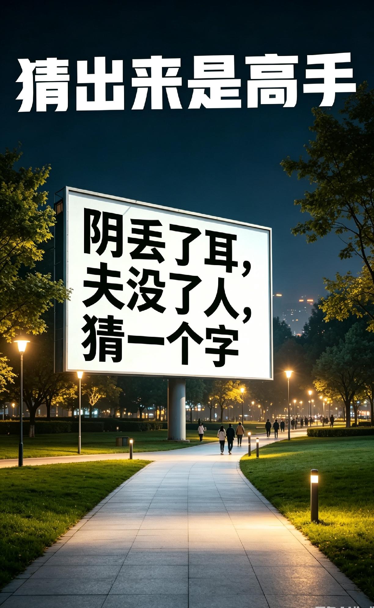 本人才疏学浅！这个字谜愣是猜了半天没猜明白！谁懂啊？求高手解答！