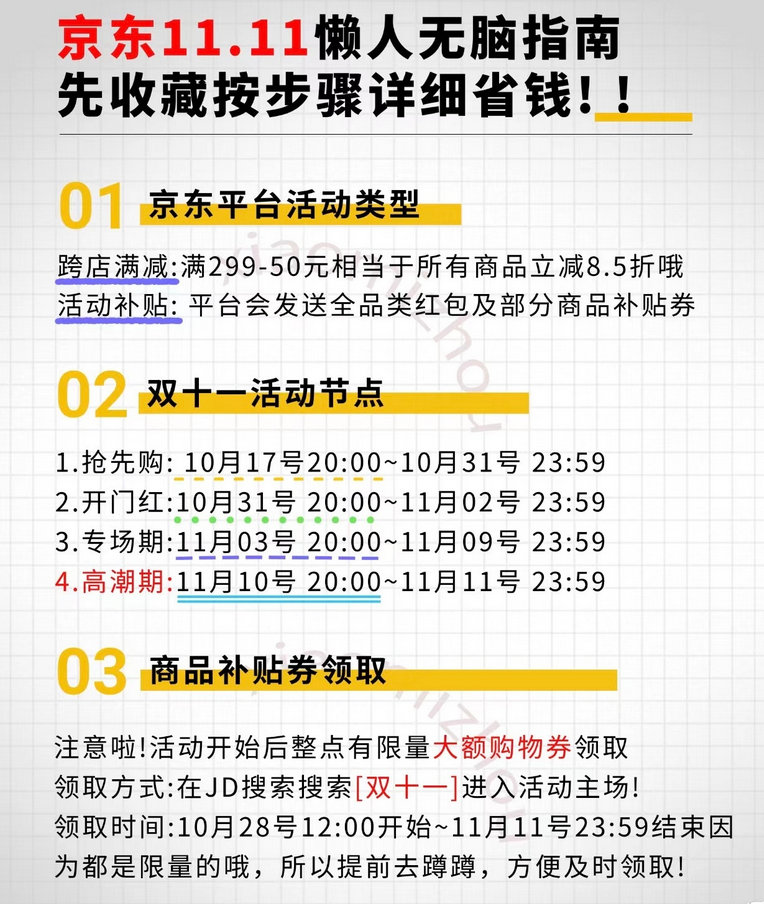 #史上最多优惠就在京东11.11#双十一又来了，你准备好购物车了吗？随着电商平台
