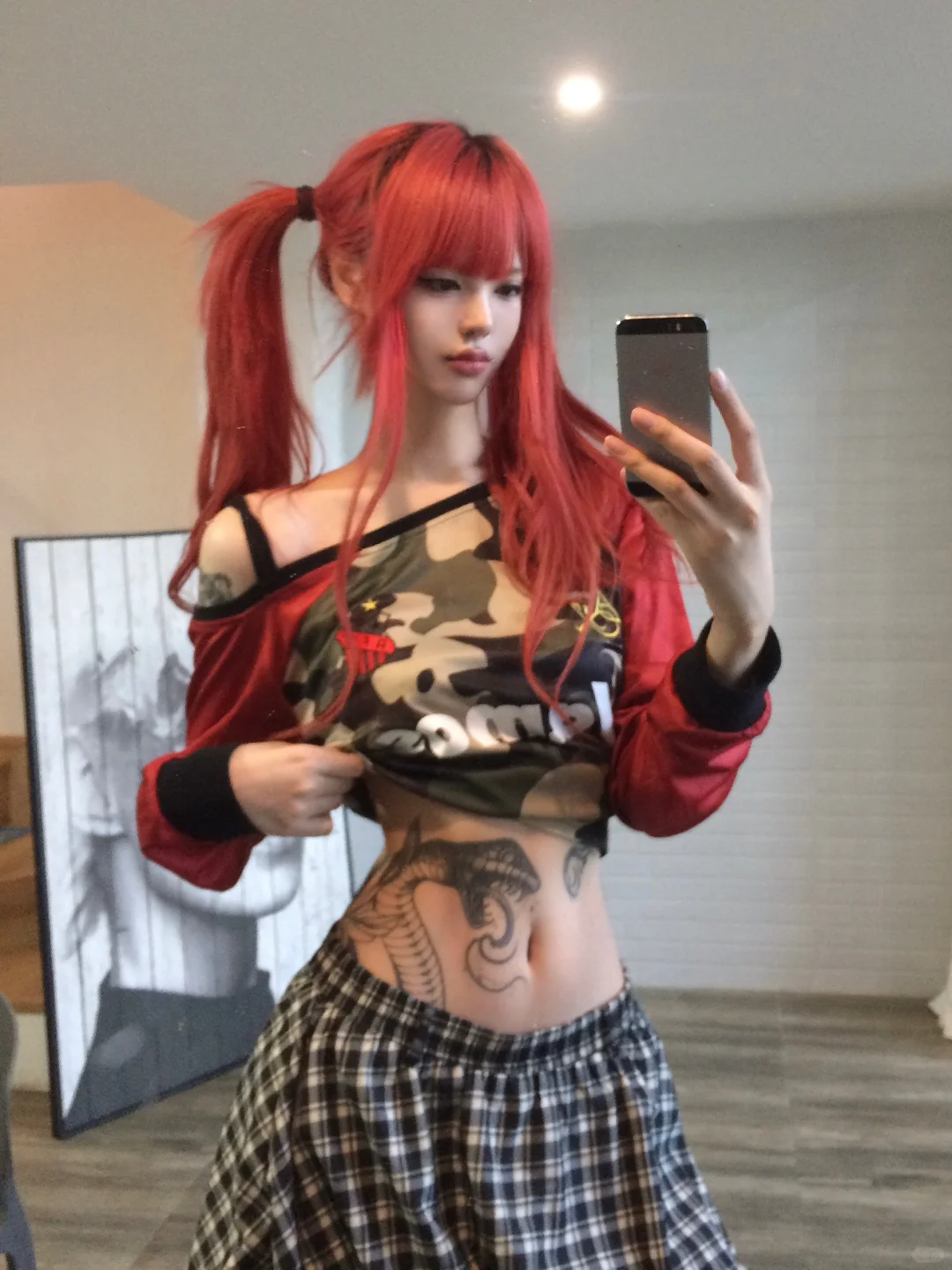 ⌯ᕑᗢᓫ⌯ಣ好喜欢红色双马尾