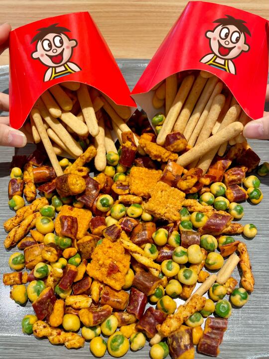 发现了一个神仙吃法，简直就是我的追剧搭子