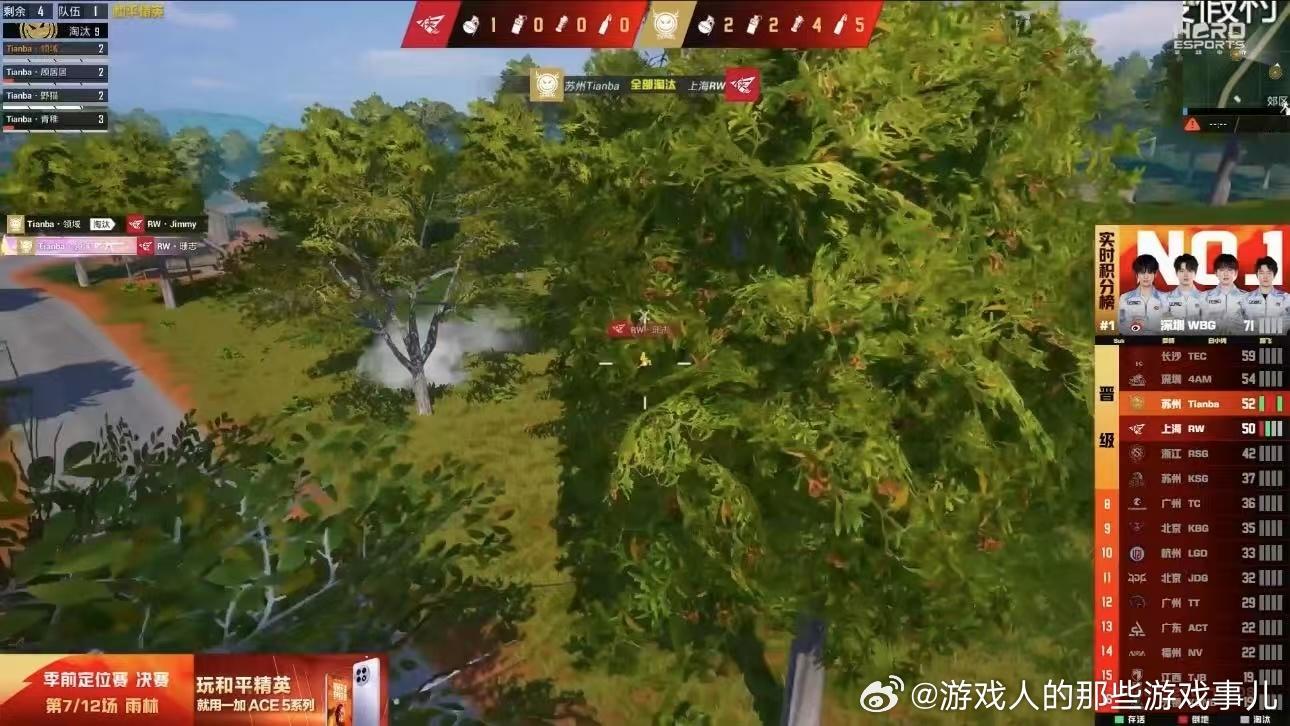天霸春季赛首鸡  2025PEL春季赛 雨林地图Tianba单局19分赢下春季赛