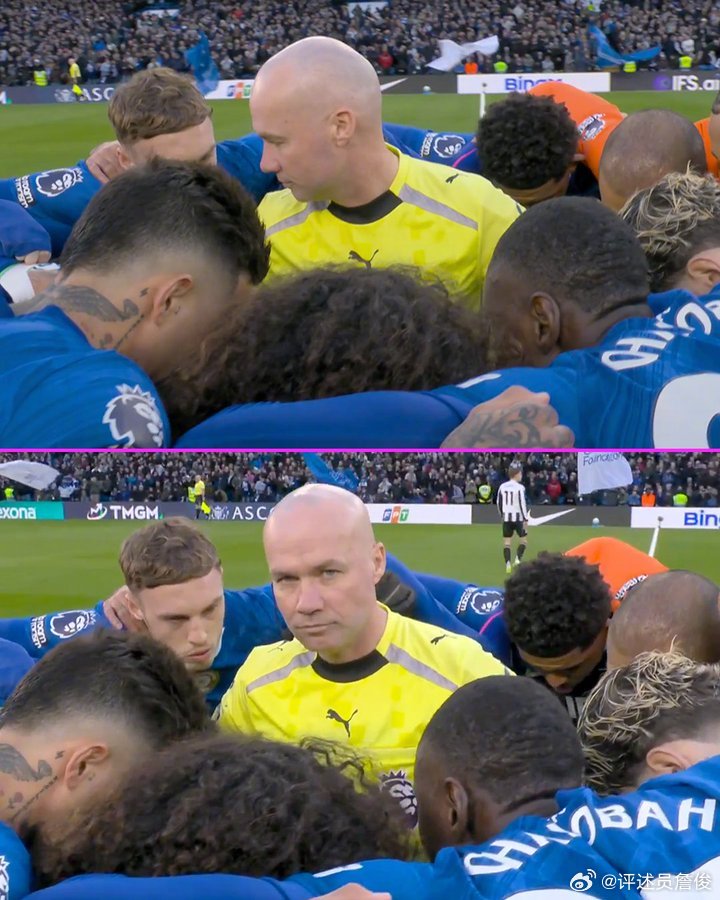 今晚三场关键比赛都在伦敦城。西伦敦的切尔西输球了，赛前的“迷魂大法”让主裁判蒂尔