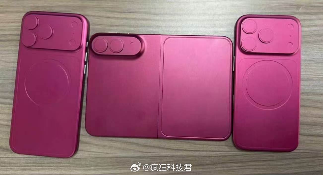 iPhone18ProMax机模曝光苹果折叠屏机模曝光苹果2026年的旗舰机模直