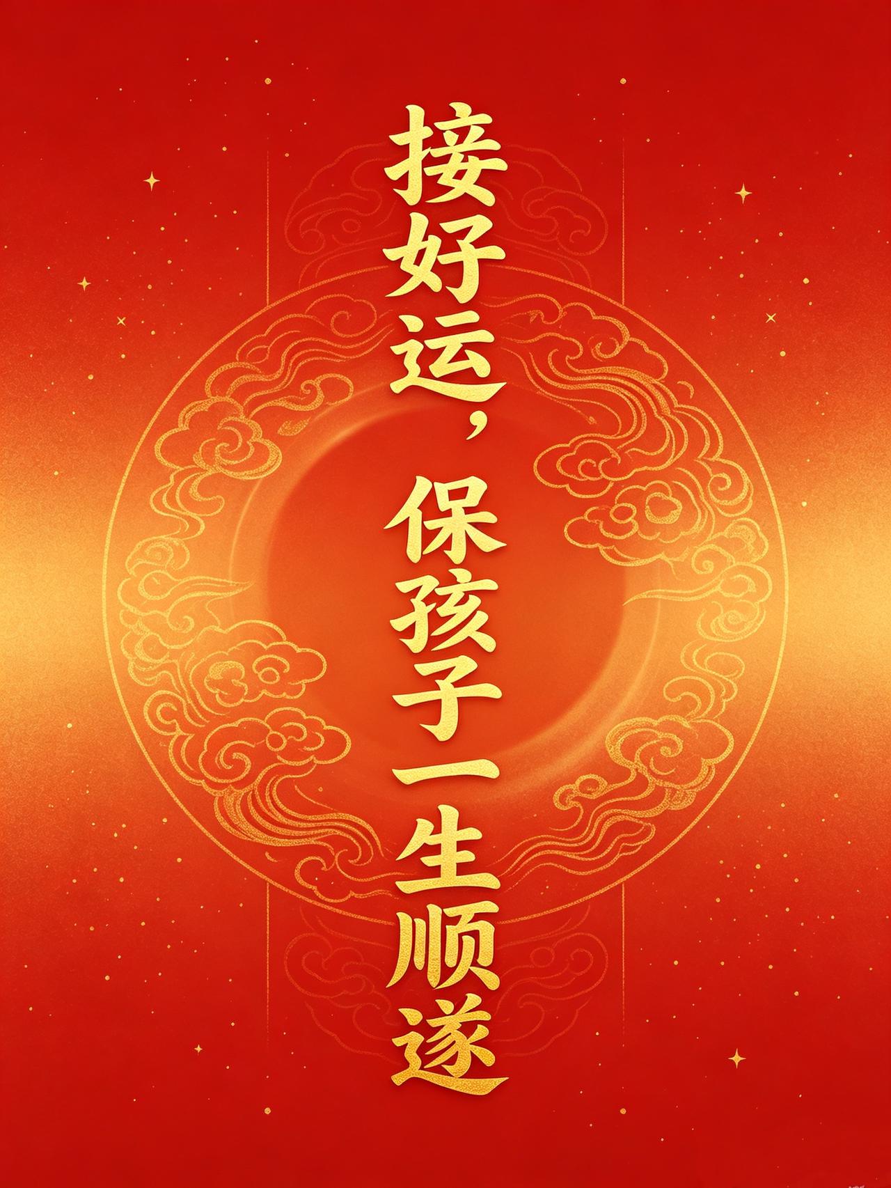 恭喜您！
从这一刻起，
您家孩子的福气正式开启，
千万别让这份好运溜走！
从这一