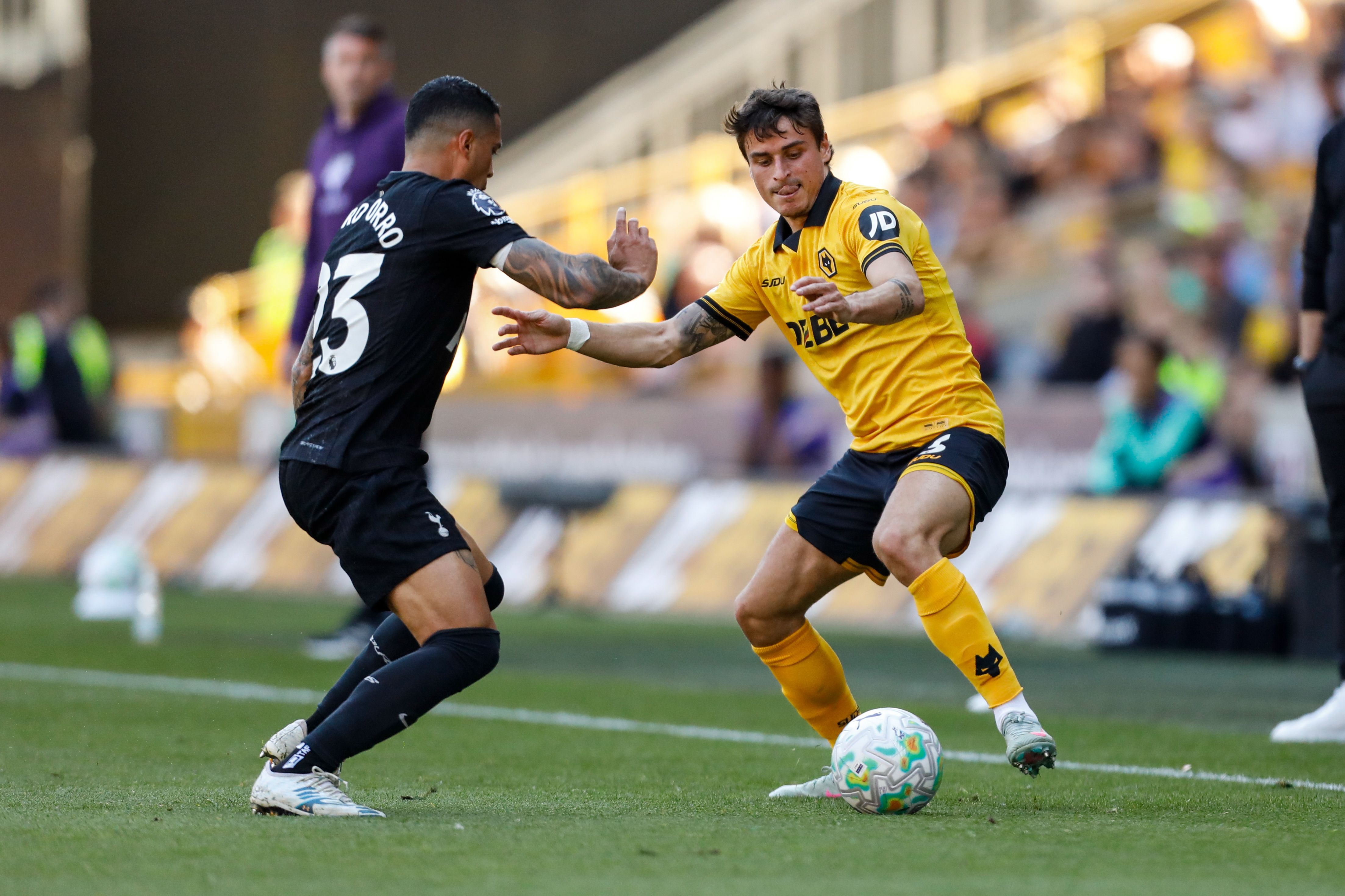 英超本季第二晚！热刺1-0狼队一役全场65分钟才出现首次射正