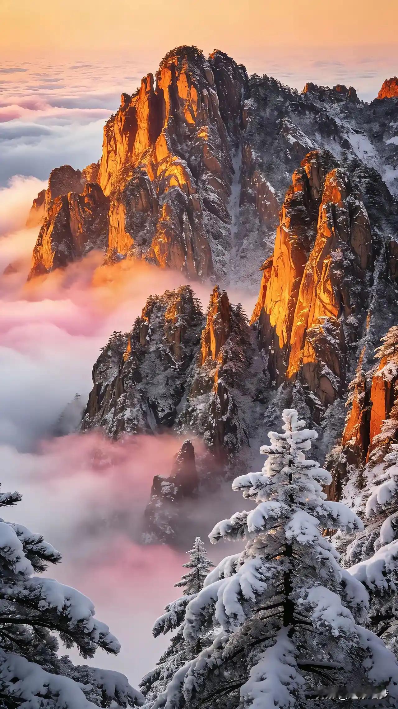 上联：江河为纸不须笔
下联：山川作画大写意