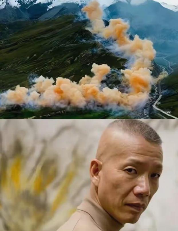 始祖鸟老板估计现在后槽牙都要咬碎了！
没想到，蔡国强承诺的烟花表演是环保的，不会