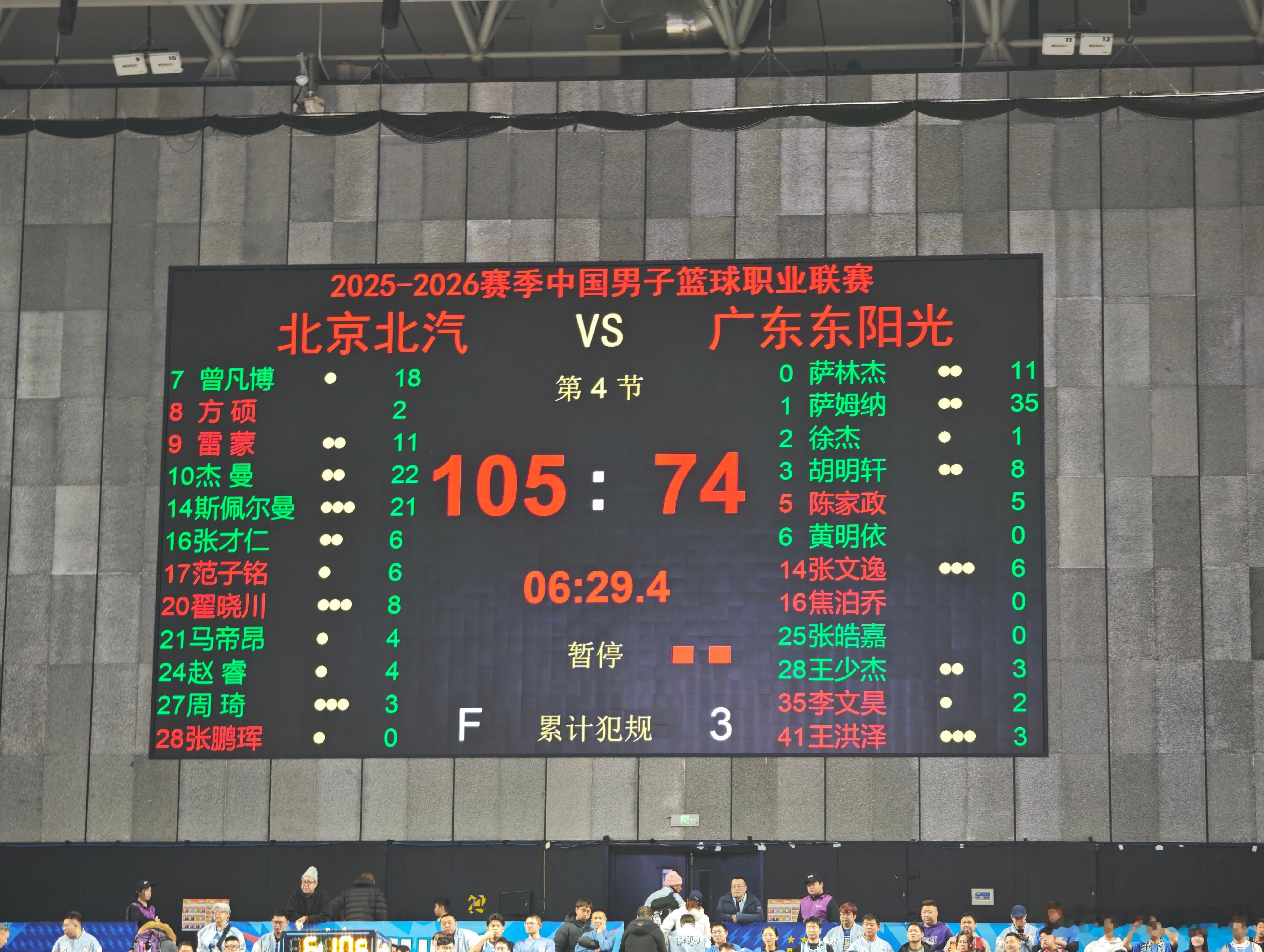 北京队在主场以31分的分差，拿下京粤大战，打破广东的不败金身。曾凡博的复出，不仅