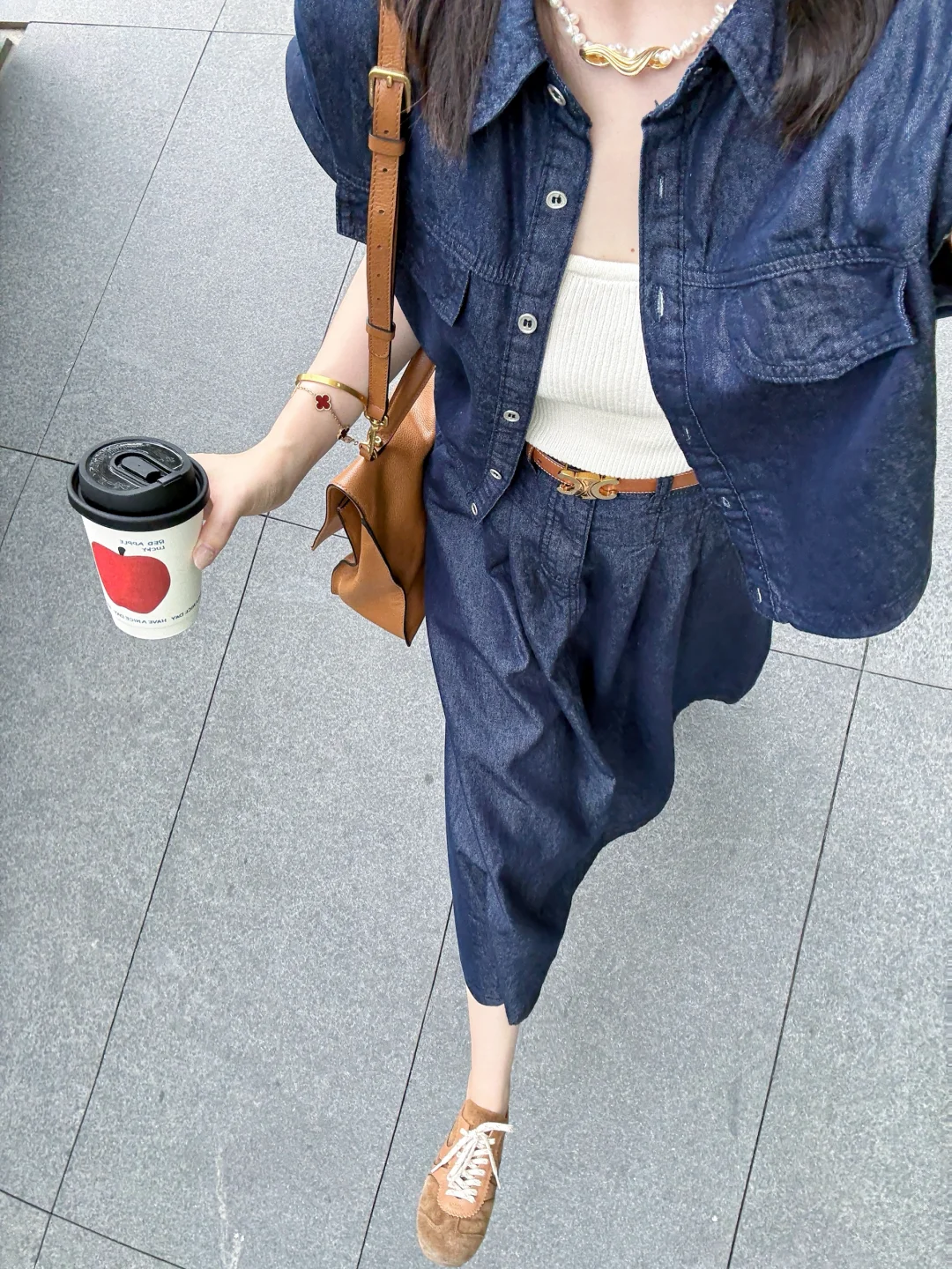 梨形身材夏季之光！还有比这身更遮肉的吗！