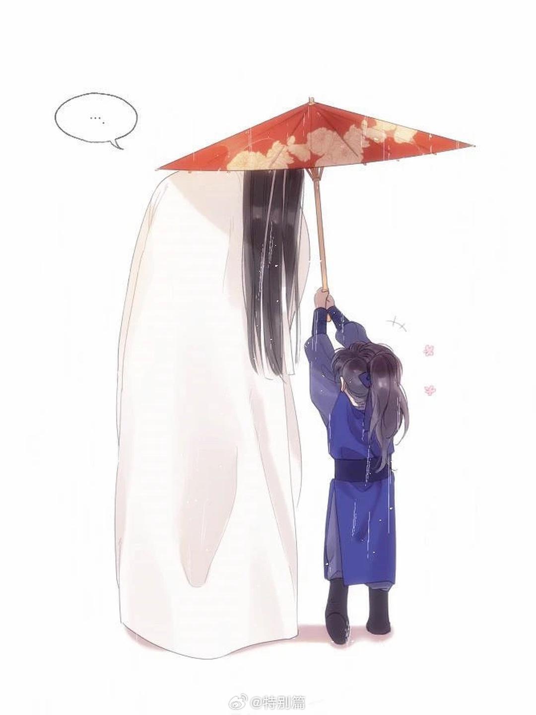 燃晚｜从小就给师尊撑伞可还行 