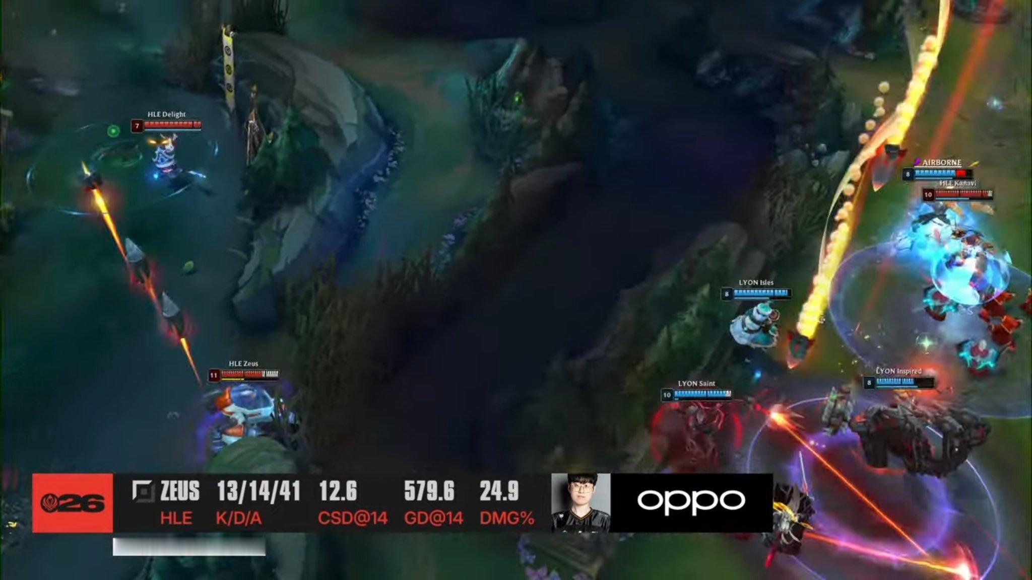 260711 HLE vs LYON整局MVP Zeus 