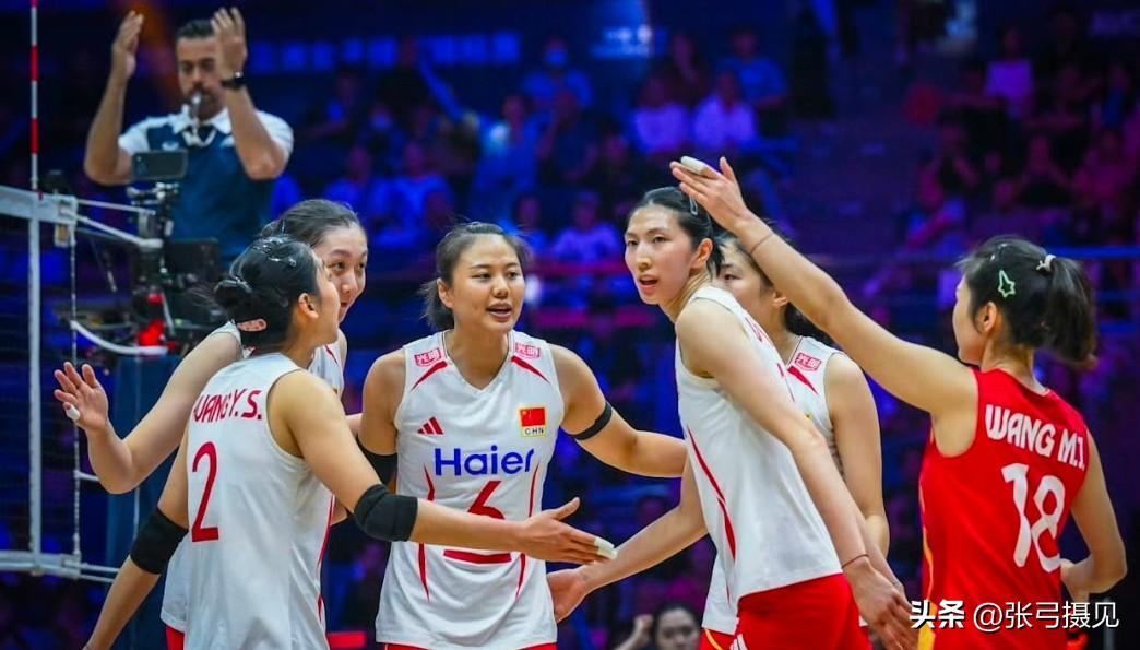 中国女排获得小组第一！并且拿到第一号签位，2026年女排亚锦赛小组赛，中国女排3
