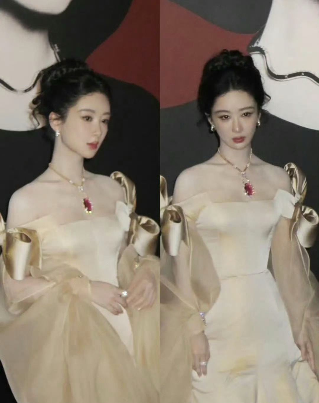 杨紫 看得出她是公主 看得出她是公主！！我宣布杨紫这套造型封神了杨紫