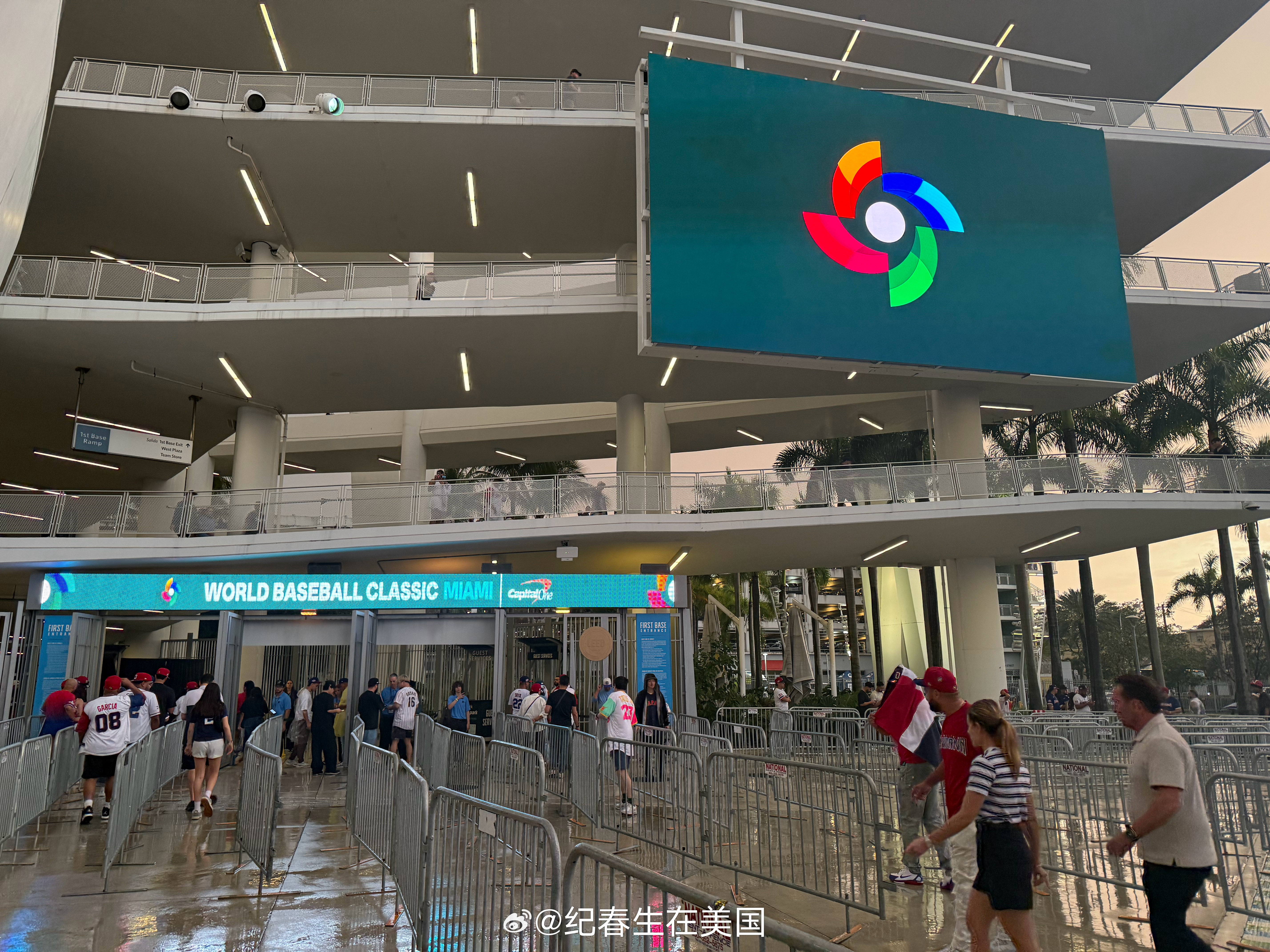 人在迈阿密，刚下飞机。🇺🇸🇩🇴☄️🌍mlb美职棒大联盟2026世界棒球