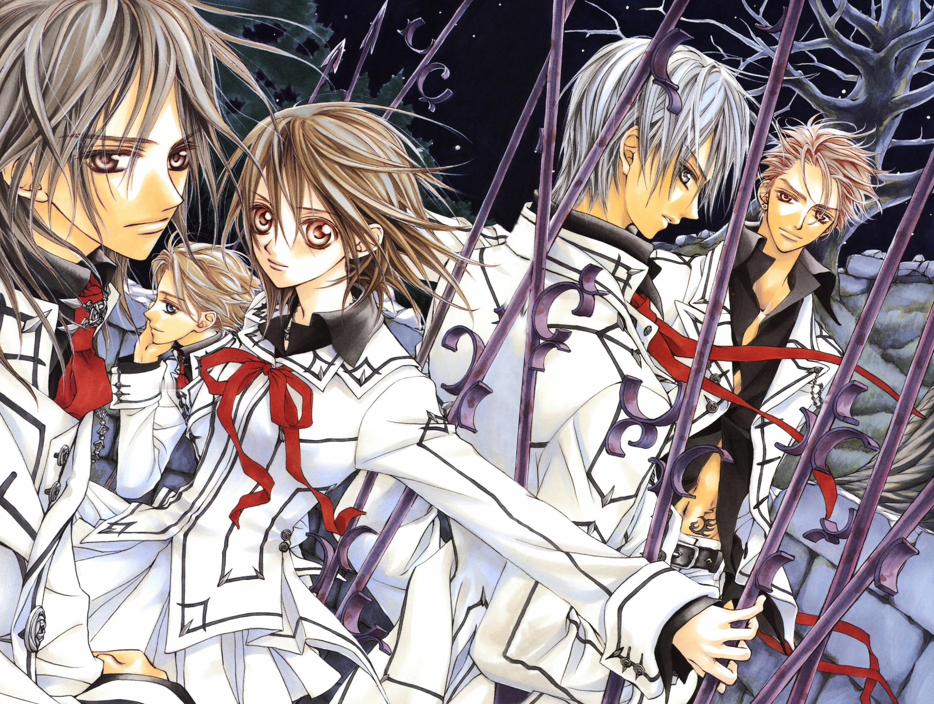 吸血鬼骑士高 原画集  制服/校服版 