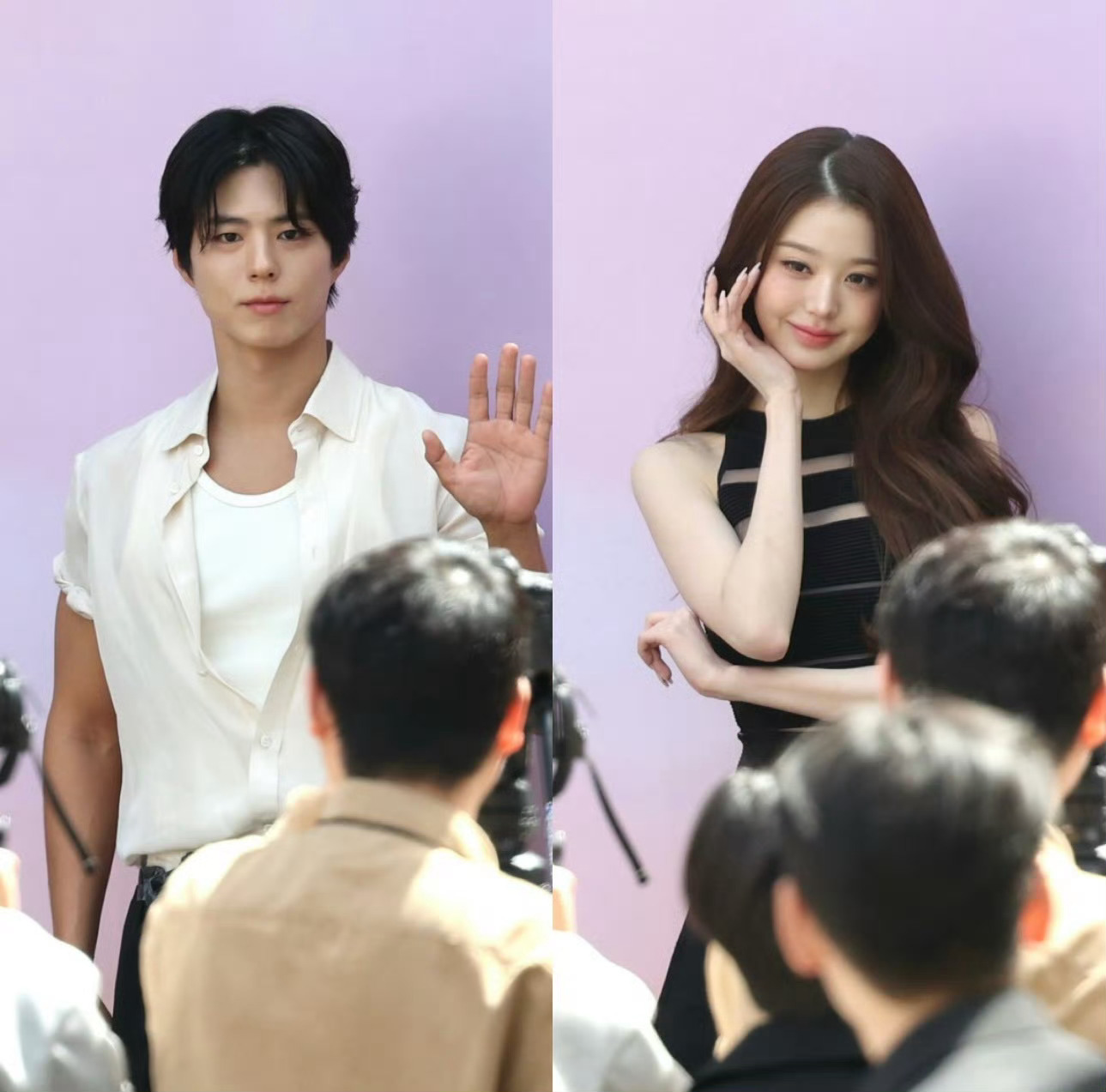 朴宝剑张元英 演员脸和爱豆脸男帅女美