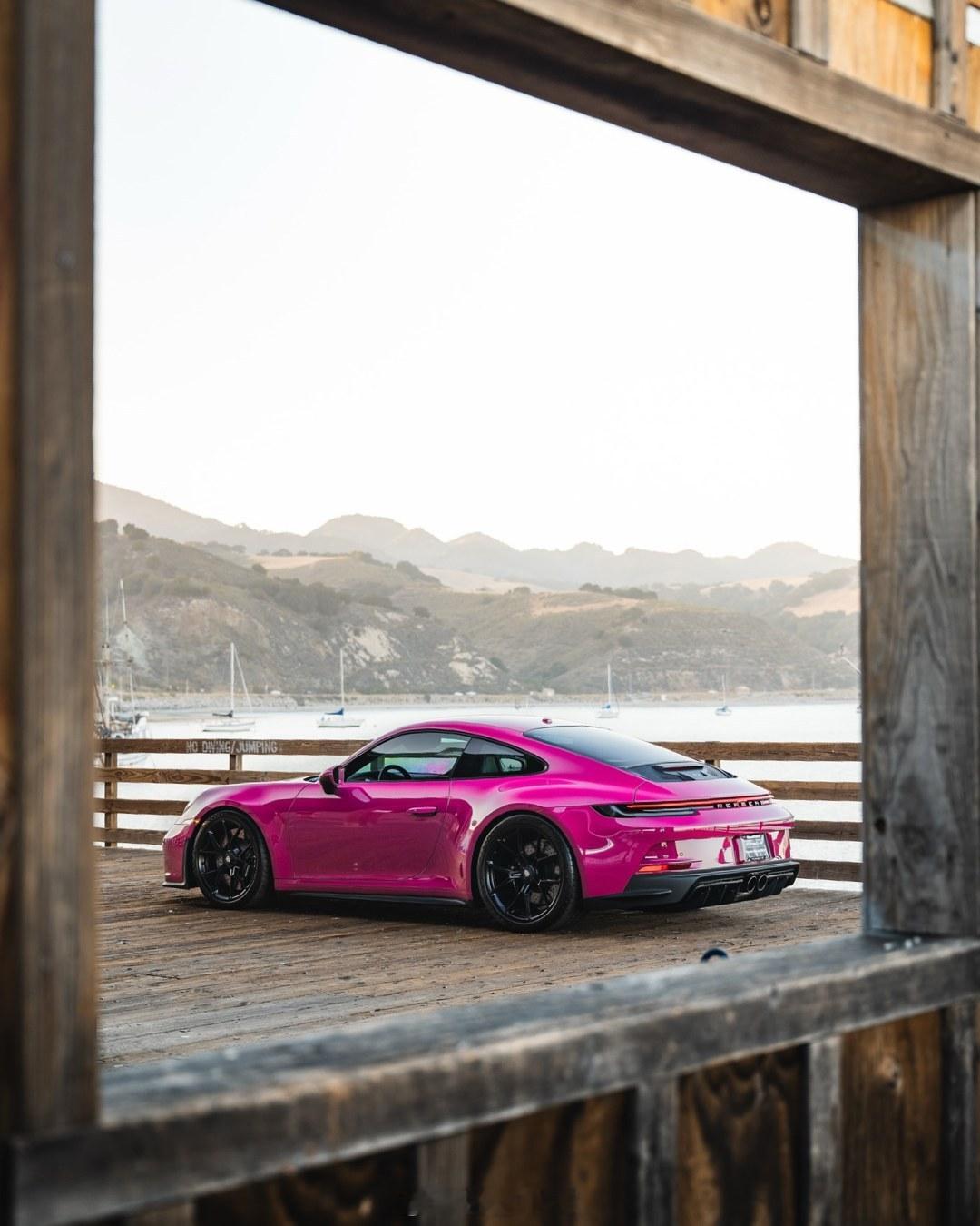 德系车  玫红色911怎么样？ 