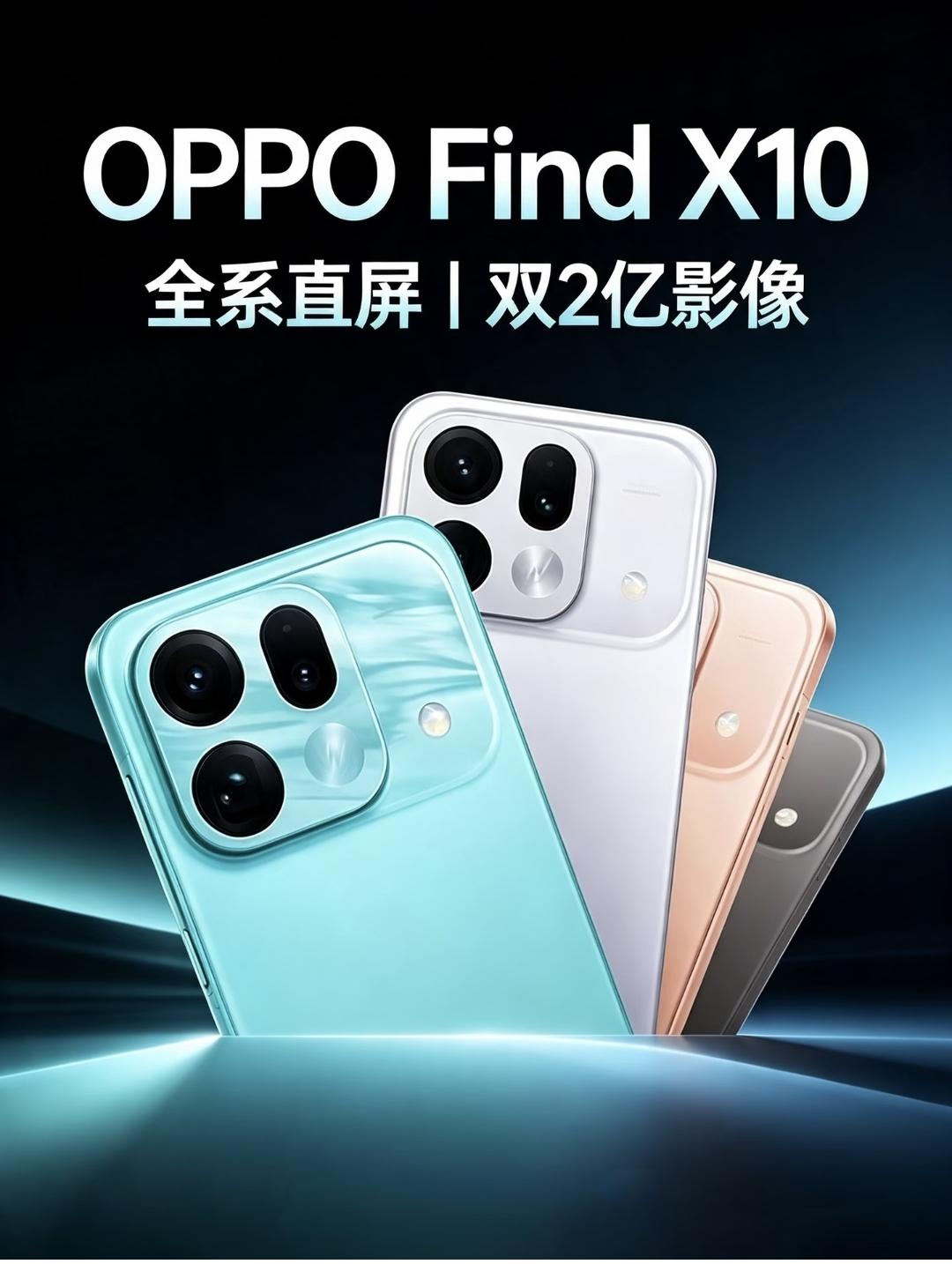 OPPO Find X10系列预热！
这次Find X10系列直接把影像拉满，标