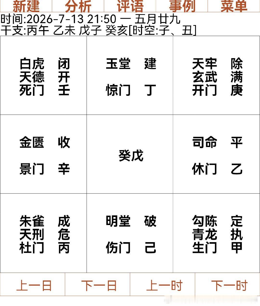 飞宫小奇门  问，看看运势？答:运势很差，纠纷破财了，外出也不顺，车辆故障。反馈