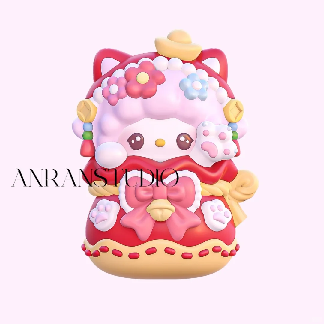 Piano小羊福袋【3D硅胶模具】