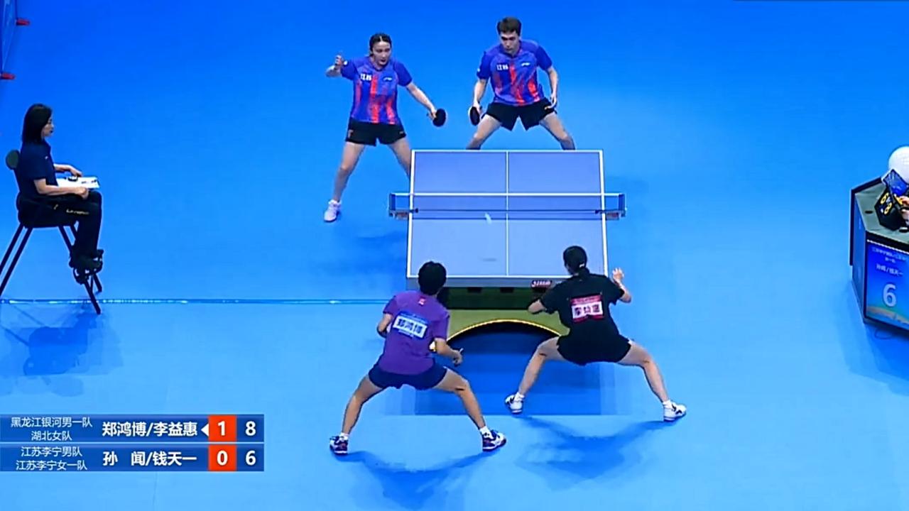 孙闻/钱天一0-3完败，无缘正赛！

北京时间7月15日，2026年全国乒乓球双
