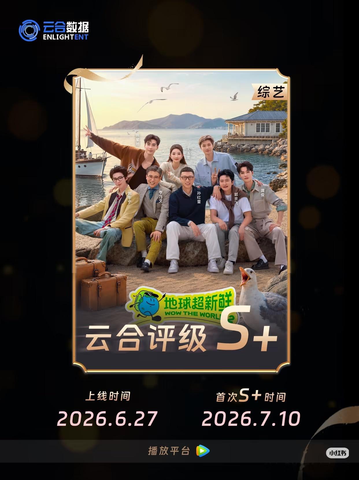 恭喜我们地球超新鲜第2季首次S➕达成！！！！！恭喜陈星旭！！！！🎉 