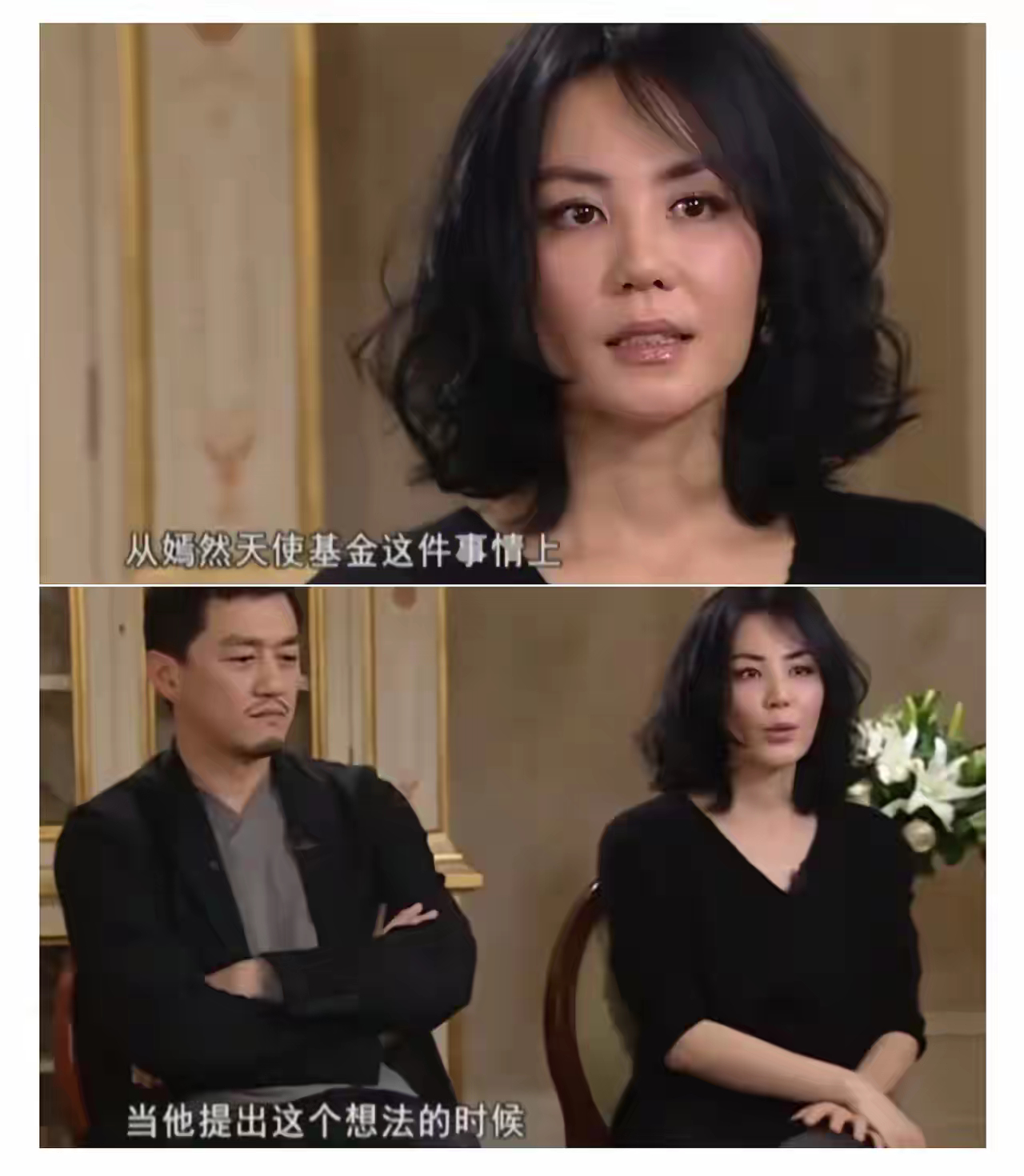王菲说:我是一个独善其身的人，当时李亚鹏说要成立嫣然天然基金的时候。我是不同意的