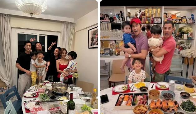 香港明星住豪宅，听起来个个都是宽敞气派，可陈凯琳家里请客的画面，却让人注意到了另
