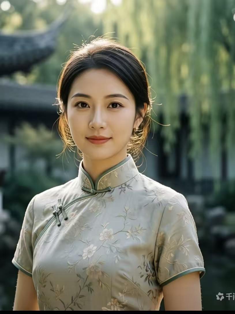 忆秦娥·旗袍韵
旗袍俏，
粉妆轻裹风姿妙。
风姿妙，
缎光流转，
牡丹娇俏。
