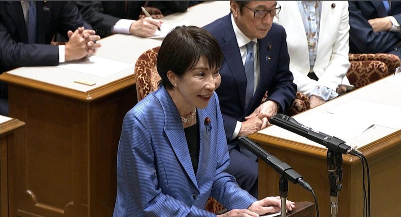高市早苗称其挑衅言论代表日本政府统一立场——日媒报道，11月26号，日本国会举行