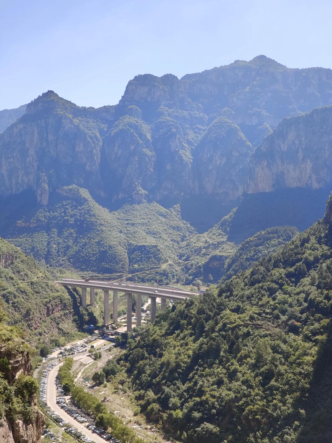 #夏日生活打卡季#山西平顺县，梯后1号隧道。临时观景台。