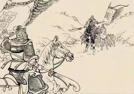 庞德武艺如何？关羽战庞德连环画。
庞德武艺肯定是比关羽差，不然庞德为什么用毒箭来