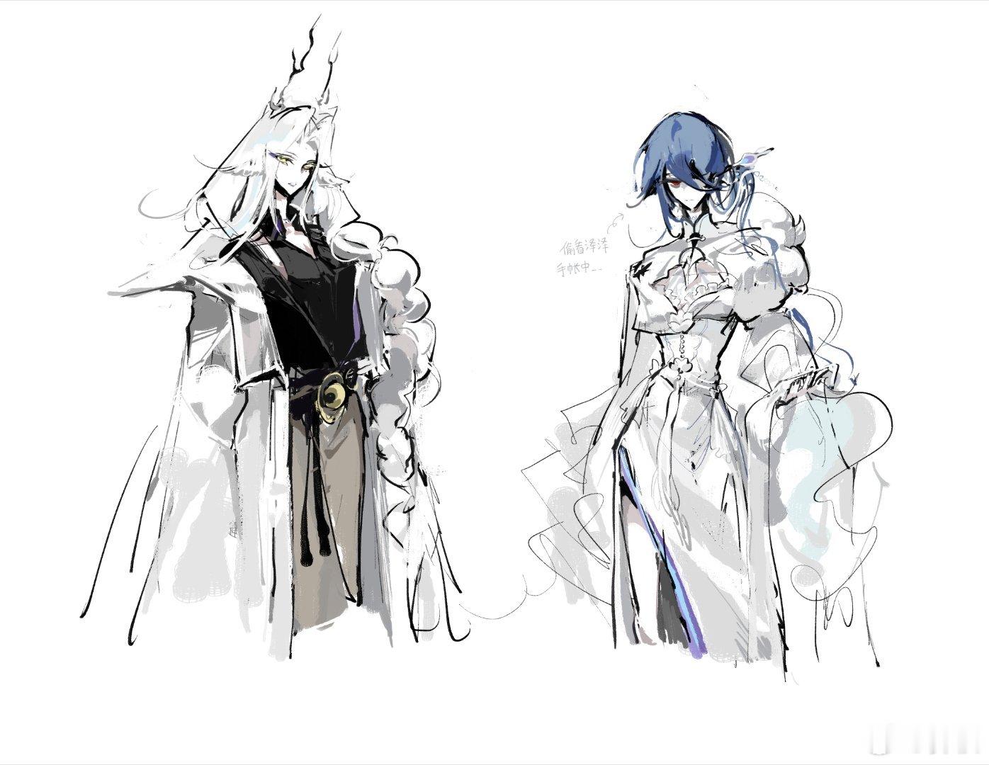 阴阳师百闻牌泽琊 泽泽和琊琊互换异画服饰的play🥺👉👈 