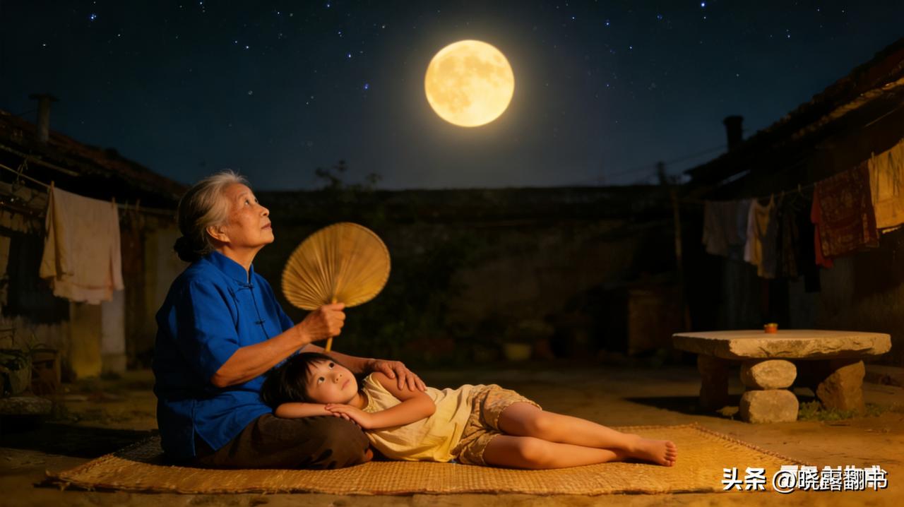 天上的星星一颗也没少，只是奶奶的蒲扇不摇了

小时候，我曾得过一场病。是哮喘，喘