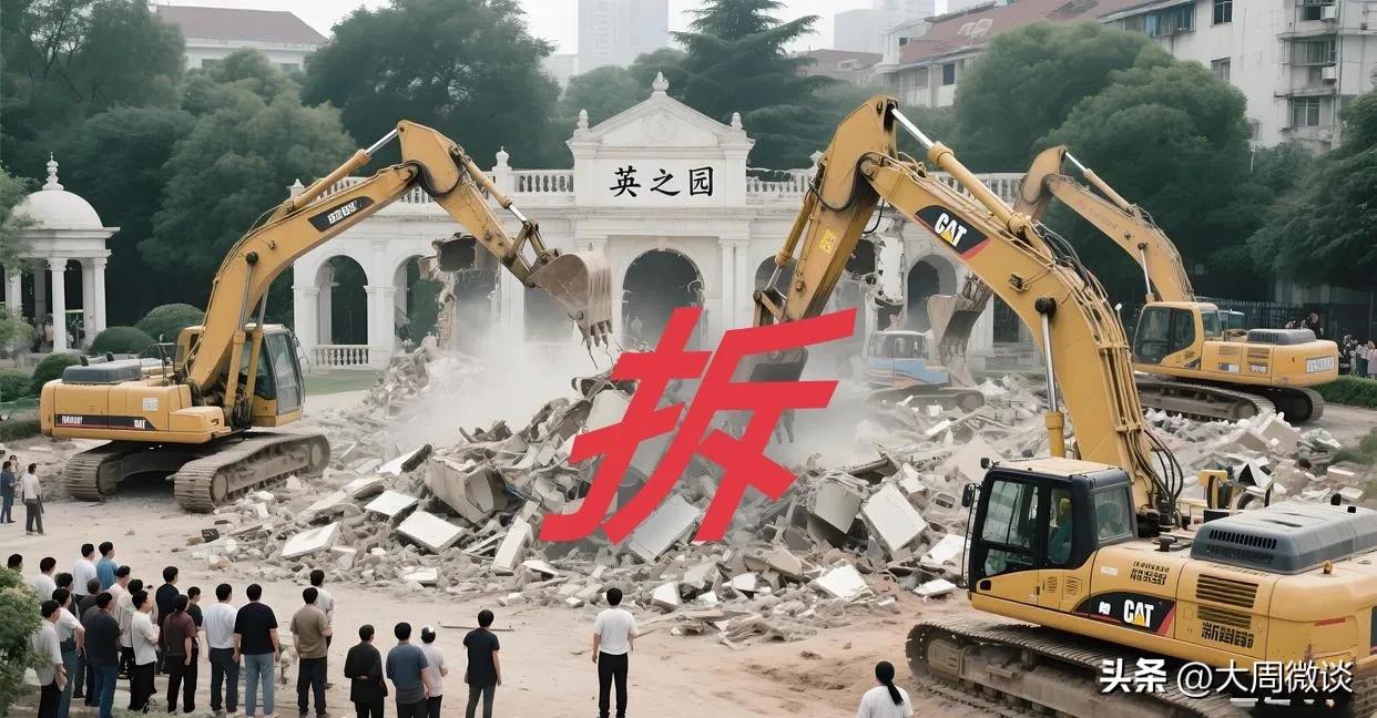 英之园拆的好！拆的是地方豪强、封建迷信、拆的是黑恶势力、公平正义[赞]大快人心[