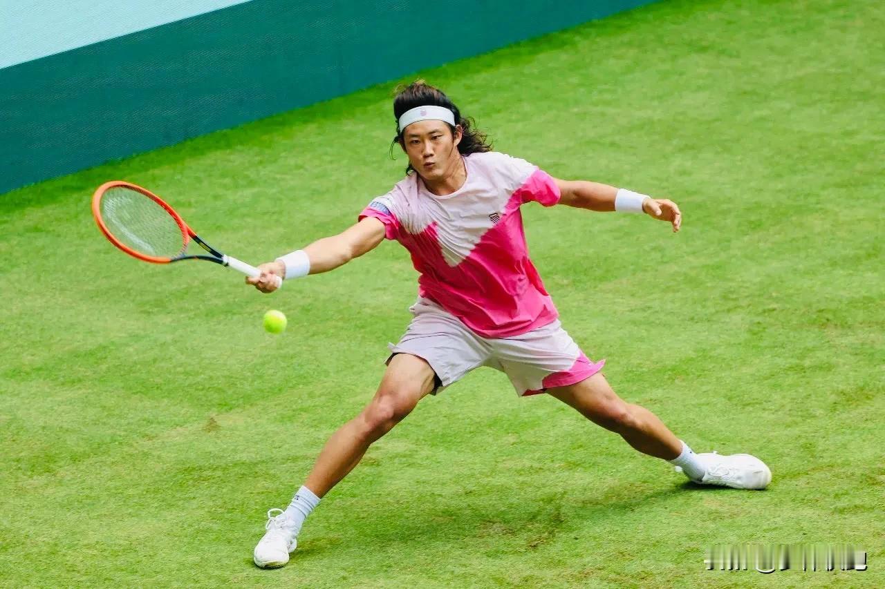 [鼓掌][鼓掌][鼓掌]超给力，张之臻再胜Top8！ATP500🇩🇪哈雷男单