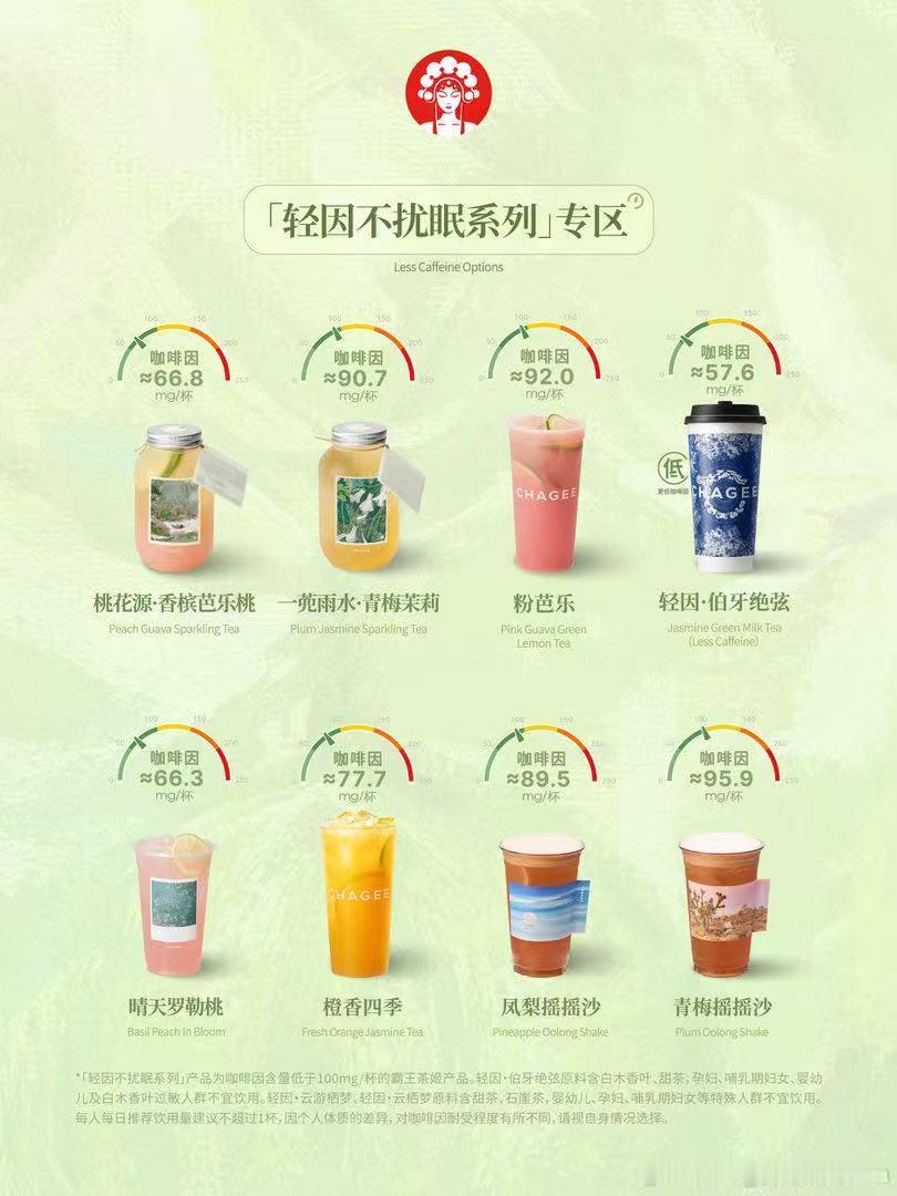 看不见的咖啡因终于可视化了霸王茶姬这个小设计真的很懂顾客，不用反复纠结询问，对照