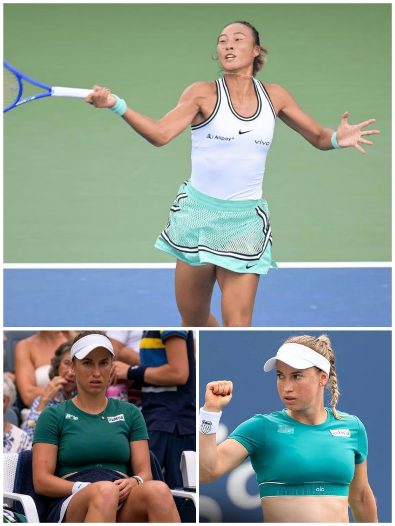 郑钦文2-1战胜普丁塞娃，强势晋级到美网32强。比赛进程来看，那个曾经无所不能的