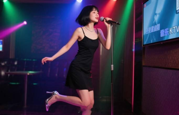 女子KTV独唱2小时掉3.6斤，第一次知道唱歌还能减肥的[笑cry] ​​​