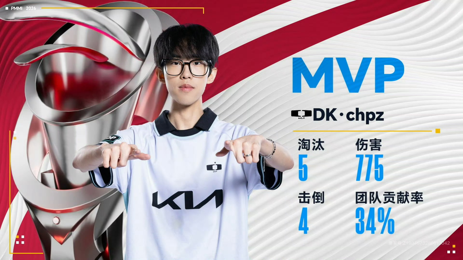 澳门邀请赛今日开赛【澳门邀请赛小组赛D1】第三局MVP：DK·chpz盛夏赴澳赶